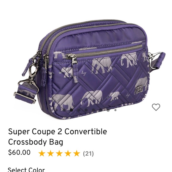 LUG SUPER COUPE 2, Elephant Purple, NWT - Picture 5 of 10